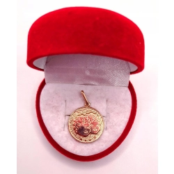 Złota zawieszka znak zodiaku Bliźnięta PR.583 W:4,66gr InterSKLEP