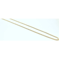 Złoty łańcuszek męski 585 królewski 34,34g pełny