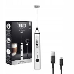 Elektryczny Spieniacz do Mleka Bialetti Whipper Pro Srebrny