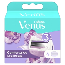 Gillette Venus Comfortglide Spa Breeze maszynka do golenia damska 4 wkłady