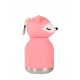 Butelka termiczna dziecięca Asobu Bestie Mini - pink fox