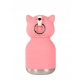 Butelka termiczna dziecięca Asobu Bestie Mini - pink fox