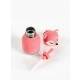 Butelka termiczna dziecięca Asobu Bestie Mini - pink fox