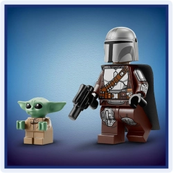 LEGO Star Wars 75436 Mandalorian i Grogu na śmigaczu