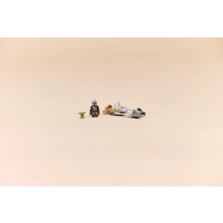LEGO Star Wars 75436 Mandalorian i Grogu na śmigaczu