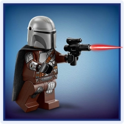 LEGO Star Wars 75436 Mandalorian i Grogu na śmigaczu