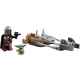 LEGO Star Wars 75436 Mandalorian i Grogu na śmigaczu