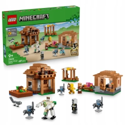 LEGO Minecraft 21596 Atak Maga na wioskę