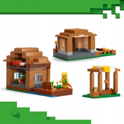 LEGO Minecraft 21596 Atak Maga na wioskę