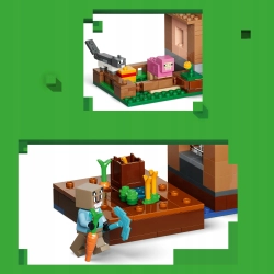 LEGO Minecraft 21596 Atak Maga na wioskę