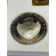 Palau 5 dolarów 2008 Różowa Perła z Oceanu 25g Ag925 graded PCG PR 70
