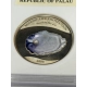 Palau 5 dolarów 2008 Różowa Perła z Oceanu 25g Ag925 graded PCG PR 70