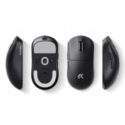 Mysz bezprzewodowa optyczna czarna 5-przyciskowa Bluetooth/USB