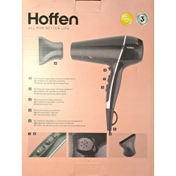 Suszarka do włosów Hoffen HD-5131 Czarna Uchwyt Regulacja