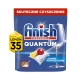 Kapsułki do zmywarki Finish Quantum All In 1 Lemon 35 Sztuk
