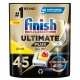 Finish Powerball Ultimate Plus Lemon kapsułki do zmywarki 45 szt