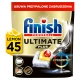 Finish Powerball Ultimate Plus Lemon kapsułki do zmywarki 45 szt