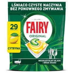 TABLETKI DO ZMYWARKI FAIRY ORIGINAL All in One 29 TABLETEK