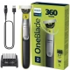Golarka Philips OneBlade 360 + nasadka grzebieniowa 5w1 QP2734/23