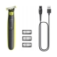 Golarka Philips OneBlade z ostrzem 360 i 3 nasadkami do zarostu QP2724/23