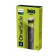 Golarka Philips OneBlade z ostrzem 360 i 3 nasadkami do zarostu QP2724/23