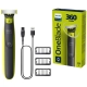 Golarka Philips OneBlade z ostrzem 360 i 3 nasadkami do zarostu QP2724/23