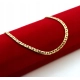 Złota bransoletka Pancerka kwadratowa Pr.585 W:2,41gr Dł:20,5cm