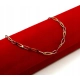 Złota bransoletka Bicolor Pr.333 W:1,09gr Dł:20,5cm