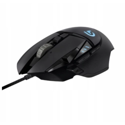 Myszka przewodowa Logitech G502 HERO optyczna gaming USB czarna