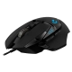 Myszka przewodowa Logitech G502 HERO optyczna gaming USB czarna