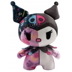 Sanrio DZNR Plush Figure Kuromi Graffiti Edition 18 cm