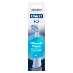 4x Końcówki do szczoteczki elektrycznej Oral-B iO Ultimate Clean White