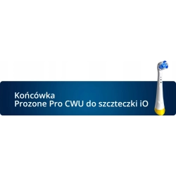 4x Końcówki do szczoteczki elektrycznej Oral-B iO Ultimate Clean White