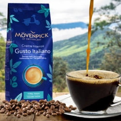 Kawa ziarnista Mövenpick Caffè Crema Gusto Italiano 1kg 09/2028R.