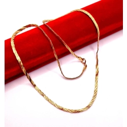 Złoty łańcuszek Żmijka pleciony PR.585 W:4,60gr Dł.45cm InterSKLEP