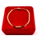 Złota bransoletka Brylanty Rubiny 0,16ct PR.750 W:7,26gr Dł.21cm InterSKLEP