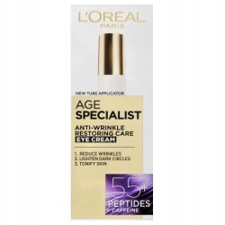 Krem pod oczy L'Oréal Paris ujędrniający 15 ml dla kobiet 55+