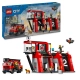 LEGO City Remiza strażacka z wozem strażackim 60414