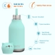 Butelka termiczna Asobu Bestie Kiki Cat Kot ze słomką 460 ml