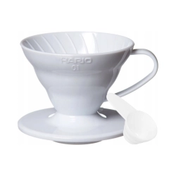 Hario plastikowy drip V60-01 biały