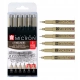 Marker do papieru wielokolorowy Sakura 6 szt.