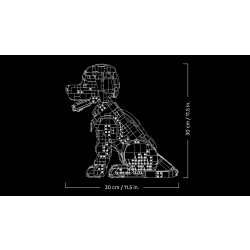 LEGO Icons 11384 Szczeniak Golden Retriever