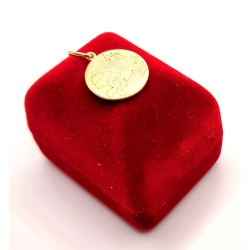 Złota zawieszka znak zodiaku Lew PR.585 W:1,97gr InterSKLEP