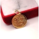 Złota zawieszka znak zodiaku Lew PR.585 W:1,97gr InterSKLEP