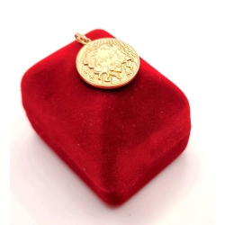 Złota zawieszka znak zodiaku Lew PR.583 W:4,43gr InterSKLEP