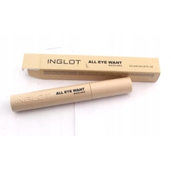Inglot All Eye Want Tusz do rzęs wydłużający - Czarny 8,5ml
