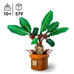 LEGO 76433 Harry Potter Mandragora Ruchoma Figurka Rośliny Klocki Zestaw