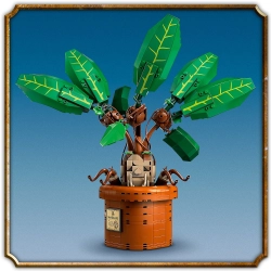 LEGO 76433 Harry Potter Mandragora Ruchoma Figurka Rośliny Klocki Zestaw