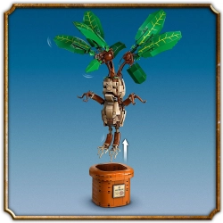 LEGO 76433 Harry Potter Mandragora Ruchoma Figurka Rośliny Klocki Zestaw