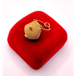 Złota zawieszka Koszyczek PR.585 W:4,35gr InterSKLEP